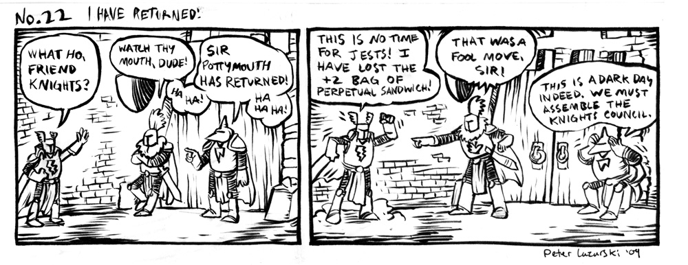 No 22: Sir Pottymouth