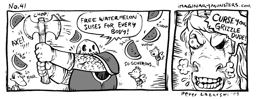 No 41: Curse You, Grizzledude