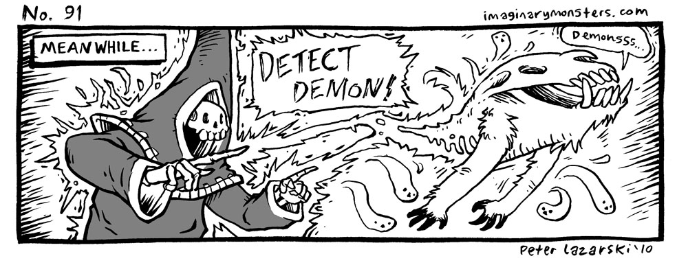 Click for full size. No 91: Detect Demon