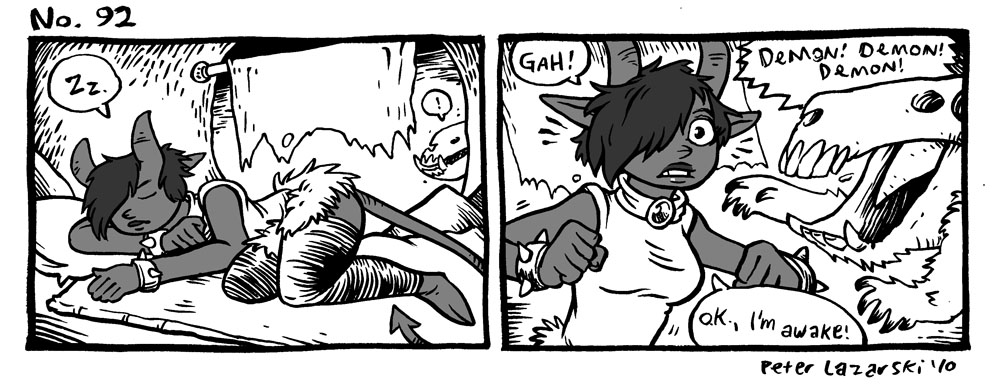 Click for full size. No 92: Demon! Demon! Demon!