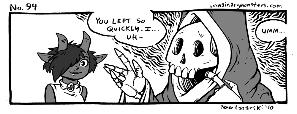 No 94: You left so quickly