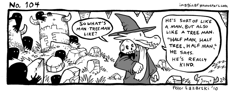 No 104: Man Tree Man