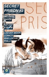 Secret Prison 3 release party flier