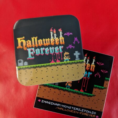 Halloween Forever Sticker and Steam Key