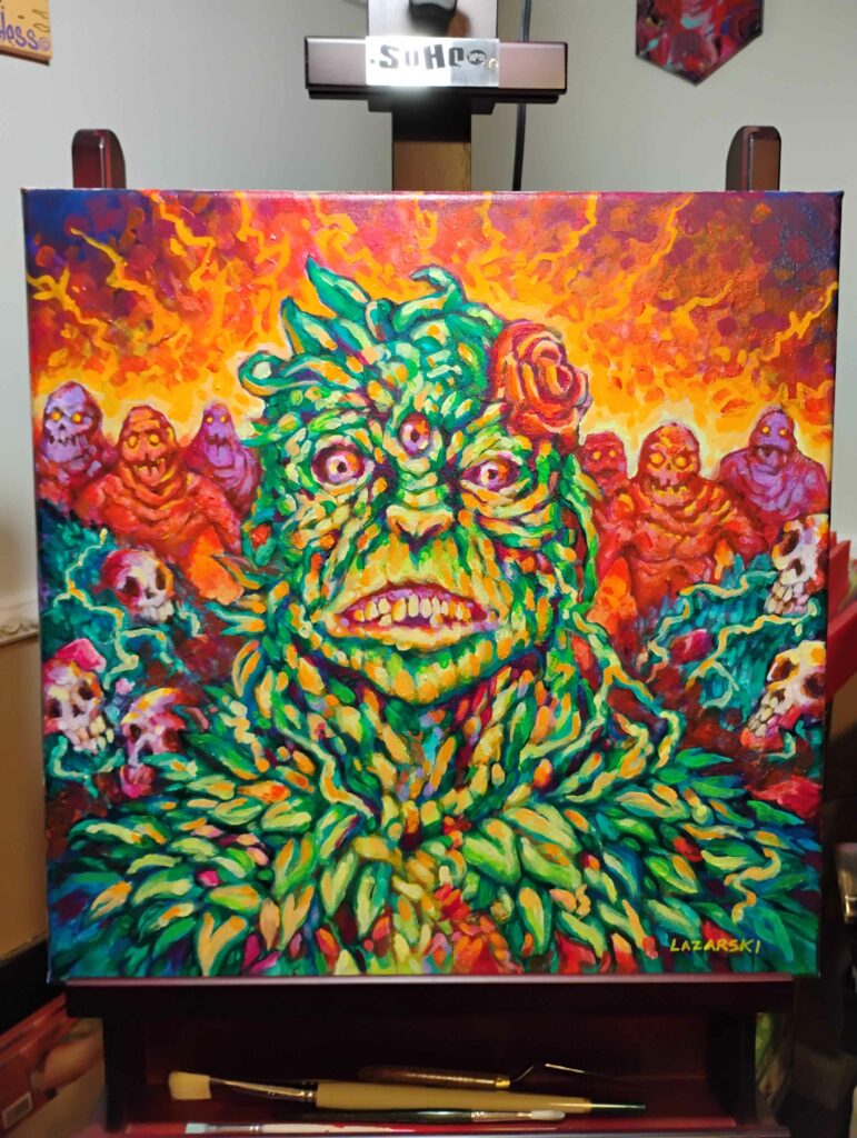 New painting: Green Man, 2024 – 2025