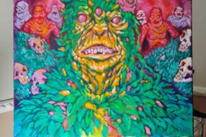 imaginarymonsters_painting_greenman_2025_1