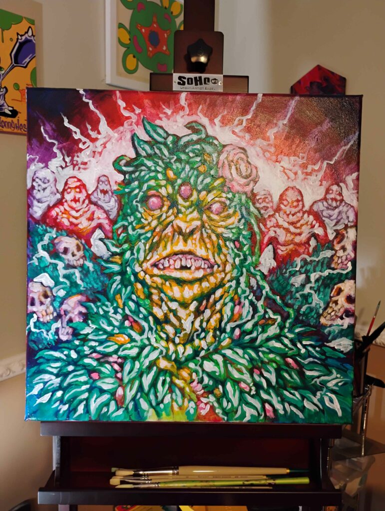 New painting: Green Man, 2024 – 2025