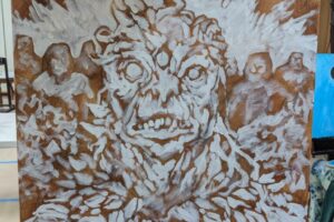 imaginarymonsters_painting_greenman_cosm_1