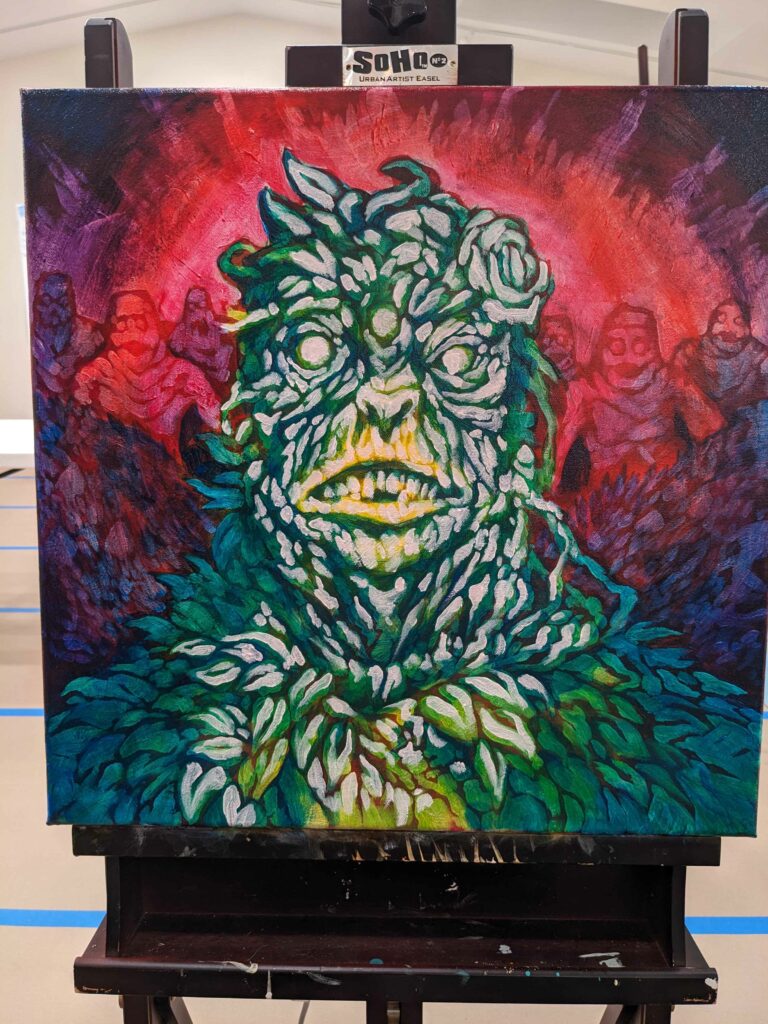 New painting: Green Man, 2024 – 2025